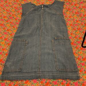Free People Denim Dress L